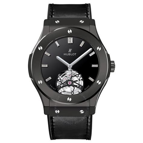 Hublot Classic Fusion Tourbillon Night Out Dial Black  